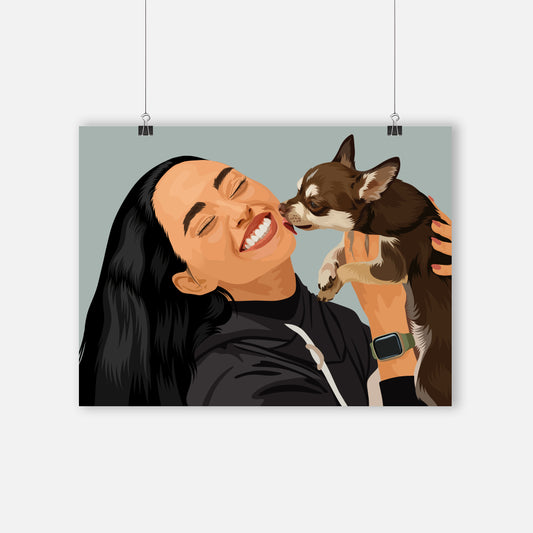 Pet & Human Portrait