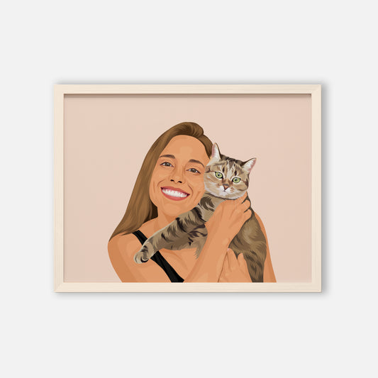 Pet & Human Portrait