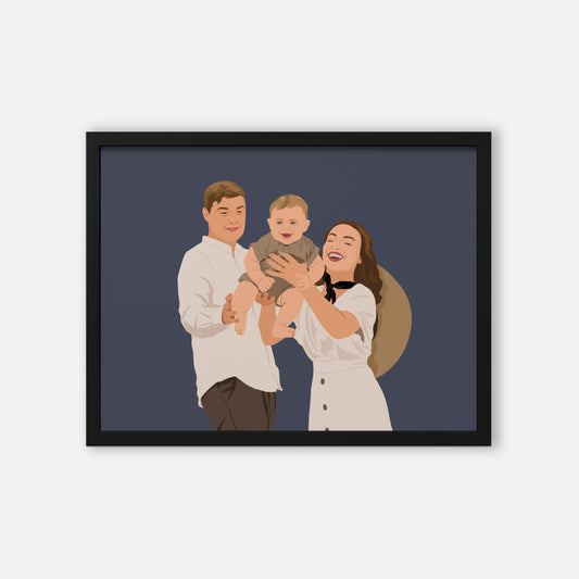 Family Portrait - Detailed Style