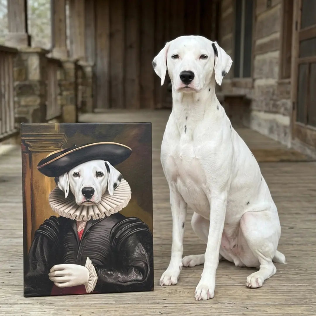 The Duke - Custom Renaissance Pet Portrait