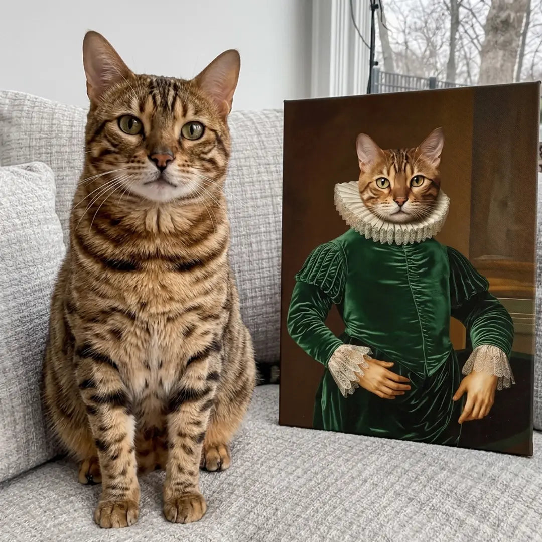 The Earl - Custom Renaissance Pet Portrait