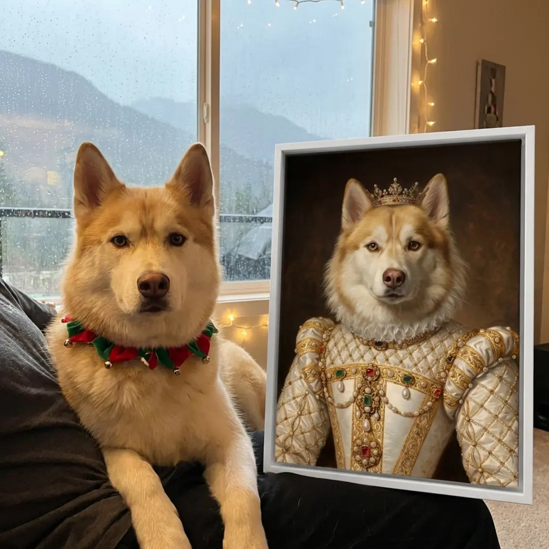 The Archduchess - Custom Royal Renaissance Pet Portrait