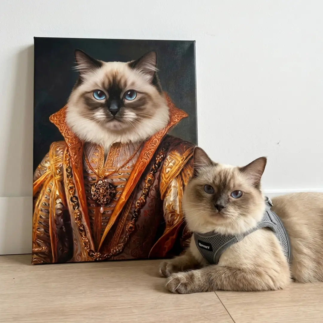 The Archduke - Custom Royal Renaissance Pet Portrait