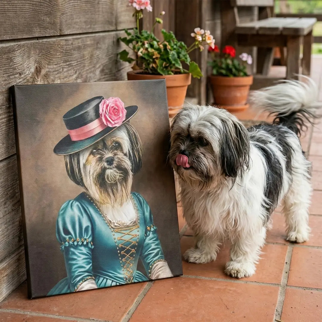 The Duchess - Custom Victorian Pet Portrait