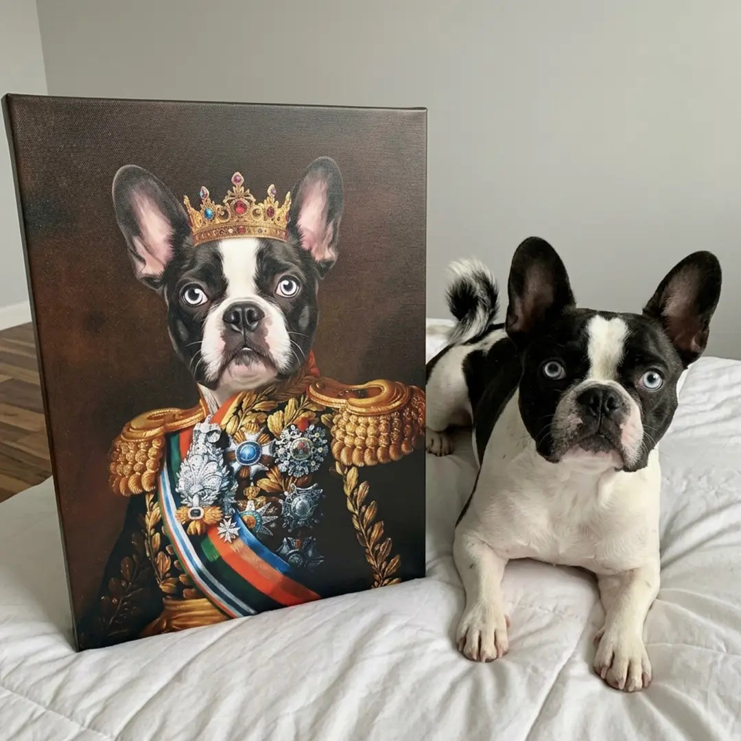 The Emperor - Custom Royal Pet Portrait